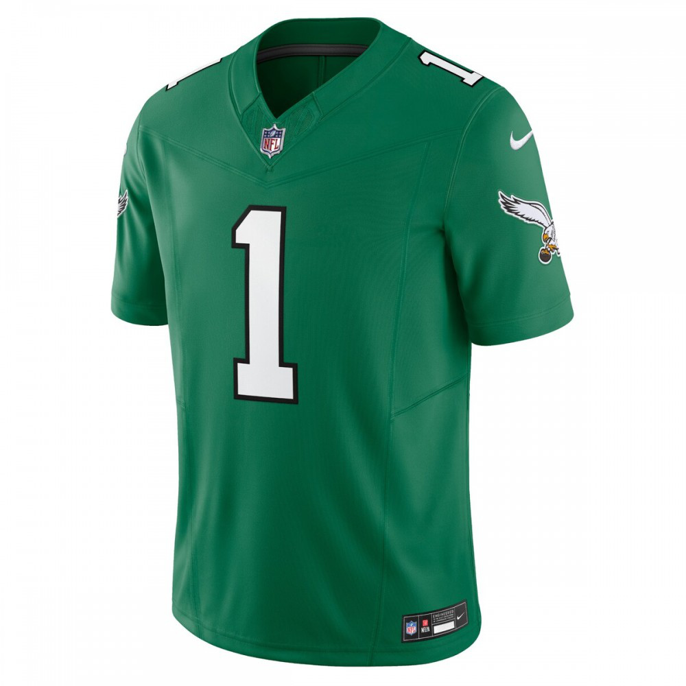 Jalen Hurts Philadelphia Eagles Nike Vapor F.U.S.E. Limited Jersey - Kelly Green-GridironStore